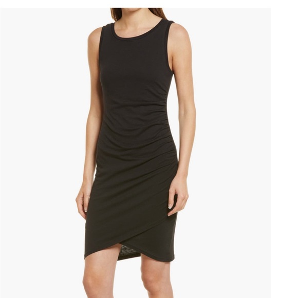 NWOT!!!! Treasure & Bond Ruched Side Sleeveless Dress - Picture 1 of 2